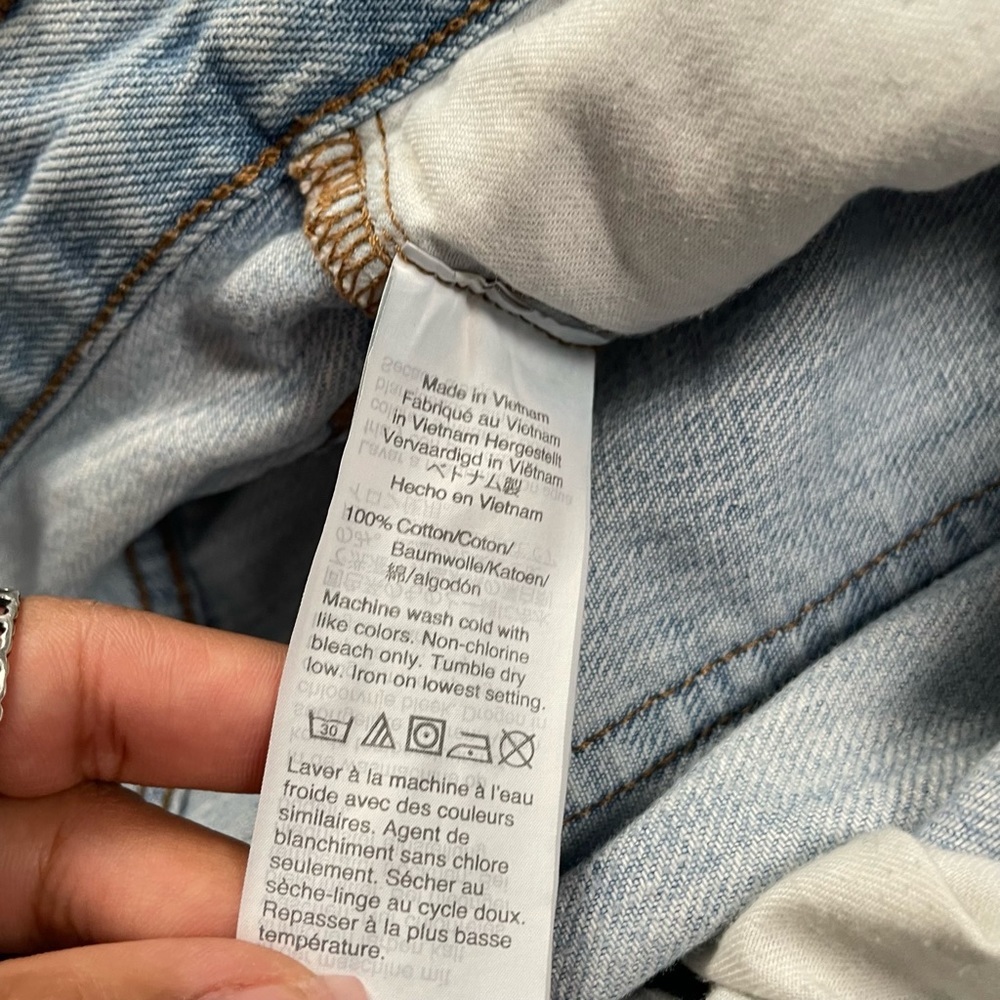 Madewell The Perfect‎ Jean Short in Millman Wash Size 296 AO202 - Picture 5 of 8